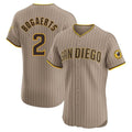 Punc S.Diego Padres #2 Xander Bogaerts Player Khaki Home Limited Elite Stitched Jerseys