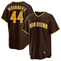 Punc S.Diego Padres #44 Joe Musgrove Player Brown Home Game Stitched Jerseys
