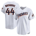 Punc S.Diego Padres #44 Joe Musgrove Player White Cooperstown Collection Limited Home Stitched Jerseys