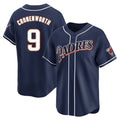 Punc S.Diego Padres #9 Jake Cronenworth Player Navy Cooperstown Collection Limited Home Stitched Jerseys