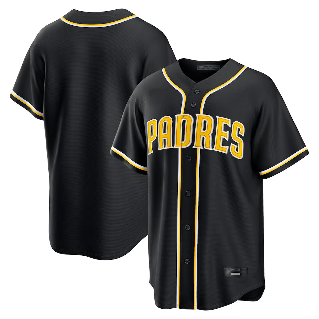 Punc S.Diego Padres Blank Player Black 2026 Fashion Home Stitched Jerseys