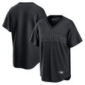 Punc S.Diego Padres Blank Player Black Pitch Fashion Game T-shirt Stitched Jerseys
