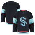 Punc S.Kraken Deep Sea Blue Home Authentic Pro Jerseys