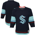 Punc S.Kraken Navy Home Replica Jerseys