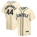 Punc S.Mariners #44 Julio Rodriguez Player Cream 2026 Home Limited Stitched Jerseys