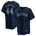 Punc S.Mariners #44 Julio Rodriguez Player Navy Home Game Stitched Jerseys