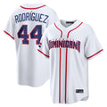 Punc S.Mariners #44 Julio Rodriguez Player White 2026 World Classic Home Stitched Jerseys