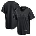 Punc S.Mariners Blank Player Black Replica Fashion T-shirt Stitched Jerseys