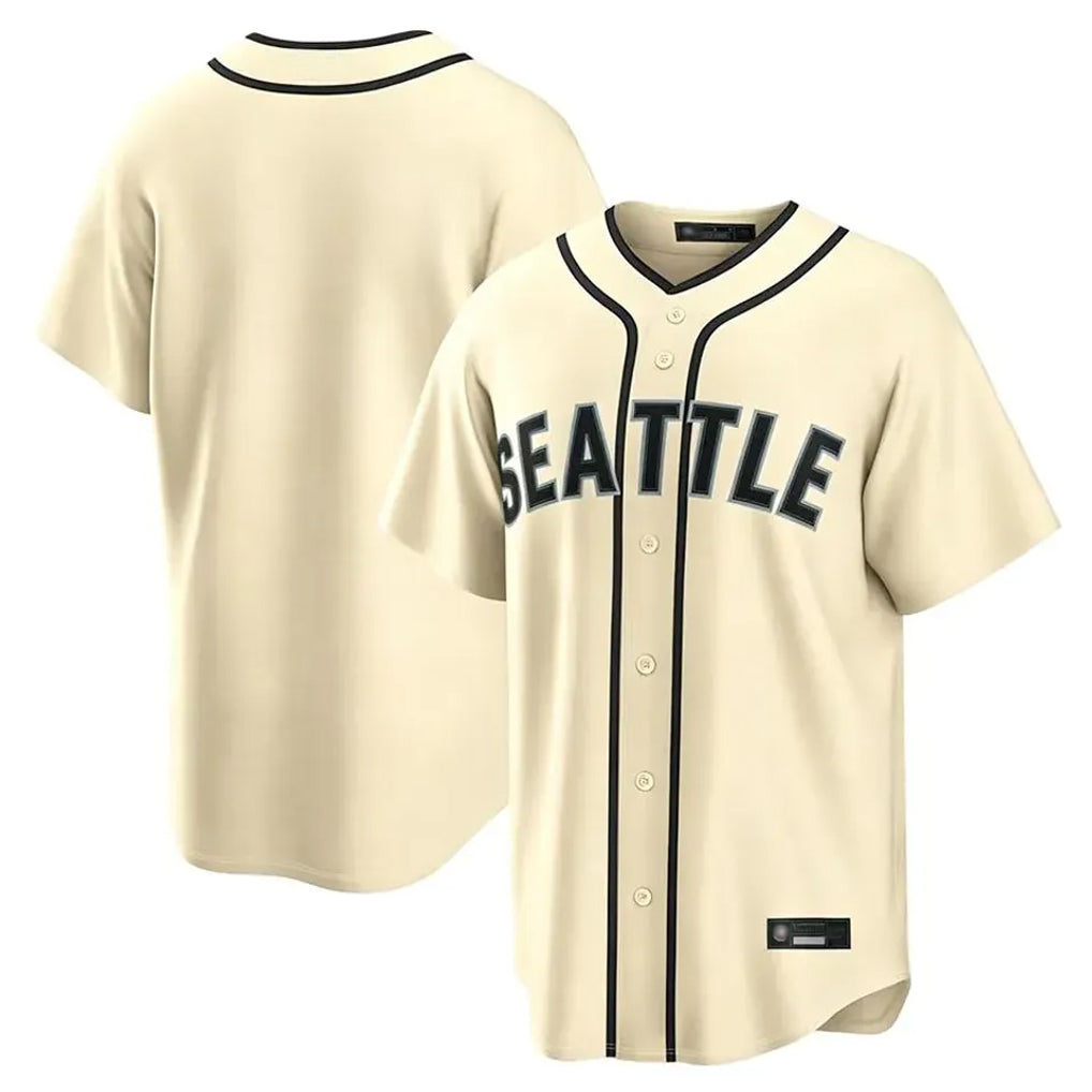 Punc S.Mariners Blank Player Cream 2026 Home Limited Stitched Jerseys