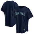 Punc S.Mariners Blank Player Navy Home Game Stitched Jerseys