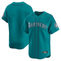 Punc S.Mariners Blank Player Teal Home Limited Stitched Jerseys