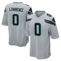 Punc S.Seahawks #0 DeMarcus Lawrence Player Gray Home Game Stitched Jerseys