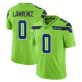 Punc S.Seahawks #0 DeMarcus Lawrence Player Green Limited Color Rush Home Game Stitched Jerseys