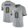 Punc S.Seahawks #0 DeMarcus Lawrence Player Grey Limited 2025 Rivalries Collection Home Game Stitched Jerseys
