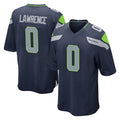 Punc S.Seahawks #0 DeMarcus Lawrence Player Navy Home Game Stitched Jerseys