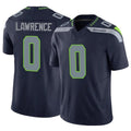 Punc S.Seahawks #0 DeMarcus Lawrence Player Navy Limited Vapor F.U.S.E. Home Game Stitched Jerseys