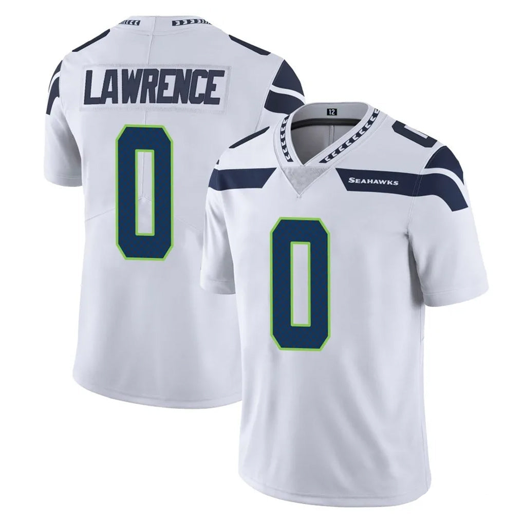 Punc S.Seahawks #0 DeMarcus Lawrence Player White Limited Vapor Untouchable Home Game Stitched Jerseys