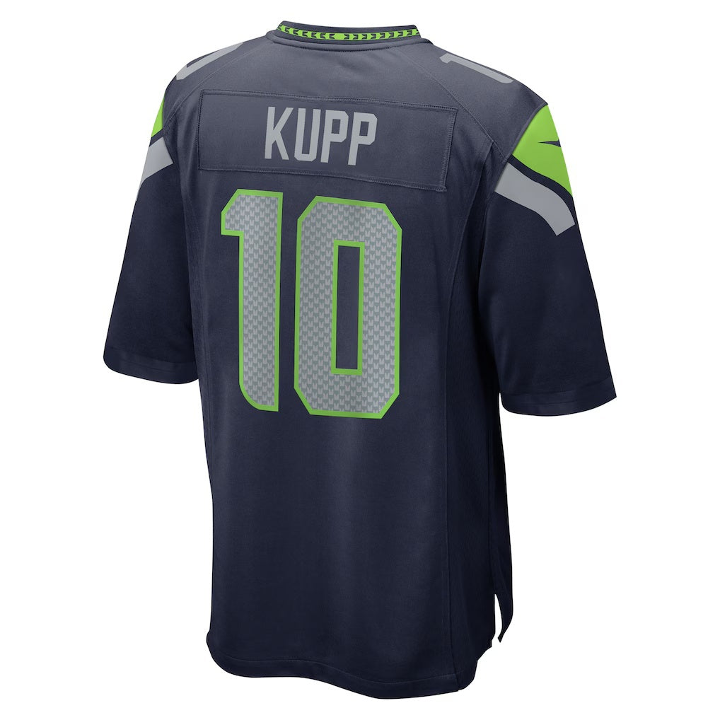 Punc S.Seahawks #10 Cooper Kupp College Navy Team 50th Season Game Stitched Jerseys
