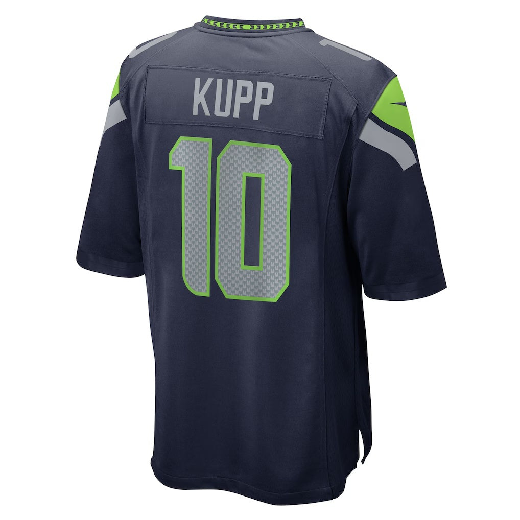 Punc S.Seahawks #10 Cooper Kupp College Navy Team Game Stitched Jerseys
