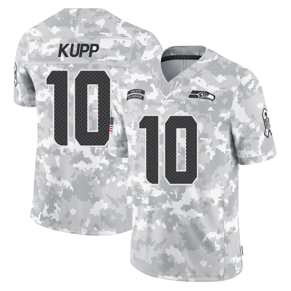 Punc S.Seahawks #10 Cooper Kupp Player Arctic Camo Limited Salute To Service Home Game Stitched Jerseys