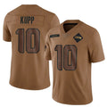 Punc S.Seahawks #10 Cooper Kupp Player Brown Salute To Service Limited Stitched Jerseys