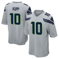 Punc S.Seahawks #10 Cooper Kupp Player Gray Home Game Stitched Jerseys