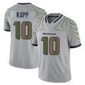 Punc S.Seahawks #10 Cooper Kupp Player Grey Limited 2025 Rivalries Collection Home Game Stitched Jerseys