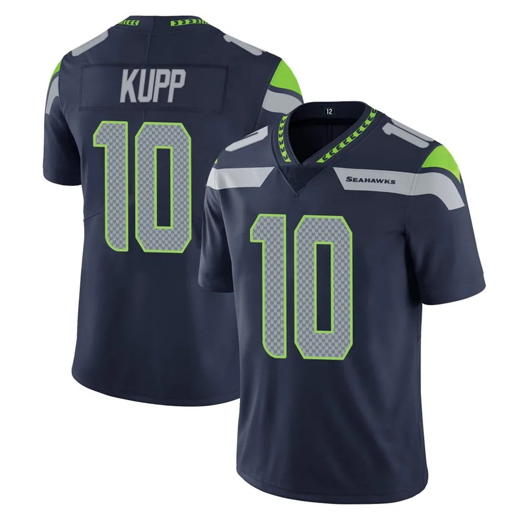 Punc S.Seahawks #10 Cooper Kupp Player Navy Limited Vapor Untouchable Home Game Stitched Jerseys