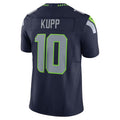 Punc S.Seahawks #10 Cooper Kupp Player Navy Vapor F.U.S.E. Limited Stitched Jerseys
