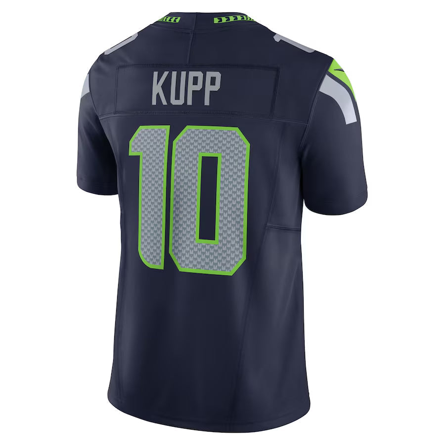 Punc S.Seahawks #10 Cooper Kupp Player Navy Vapor F.U.S.E. Limited Stitched Jerseys