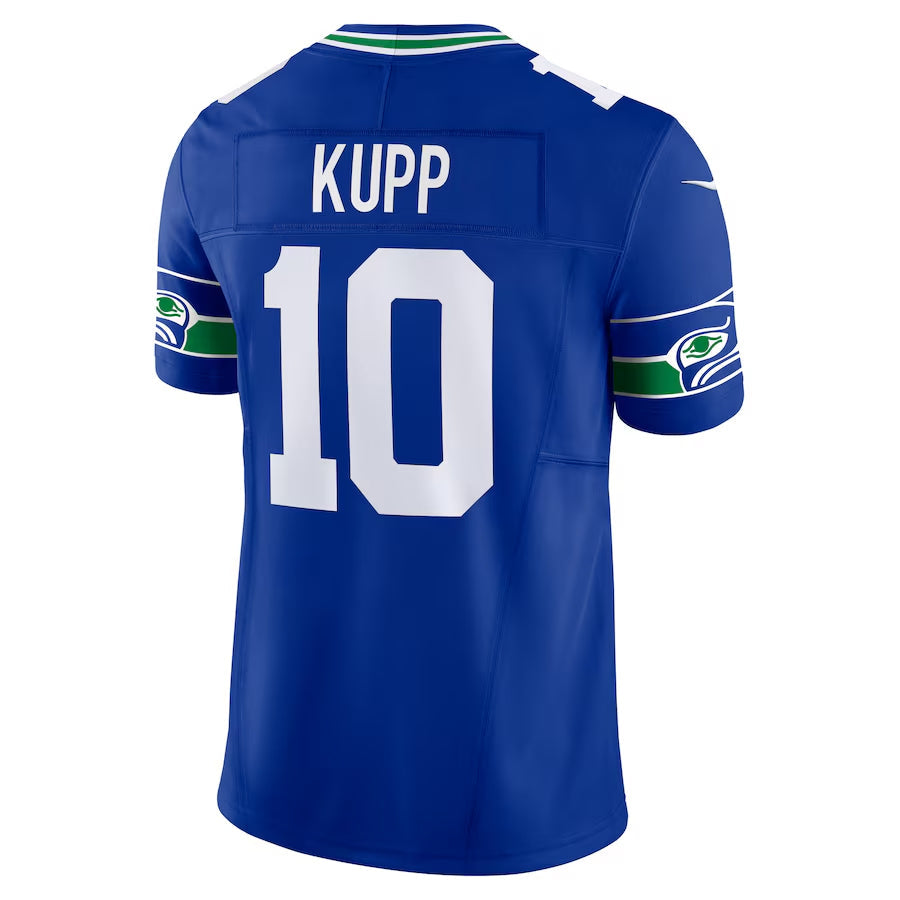 Punc S.Seahawks #10 Cooper Kupp Player Royal Vapor F.U.S.E. Limited Stitched Jerseys
