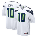 Punc S.Seahawks #10 Cooper Kupp Player White Replica Game Stitched Jerseys