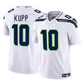 Punc S.Seahawks #10 Cooper Kupp Player White Vapor F.U.S.E. Limited Stitched Jerseys