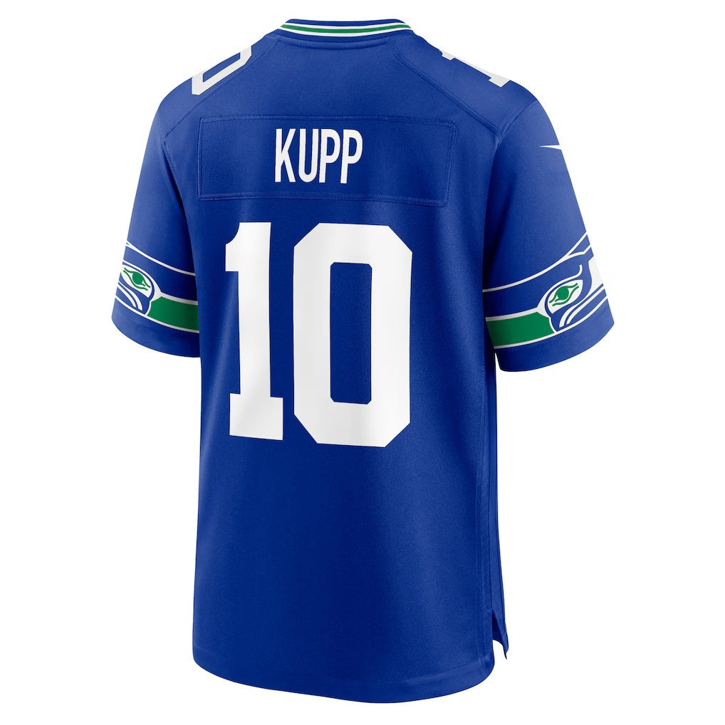 Punc S.Seahawks #10 Cooper Kupp Royal Alternate 50th Season Game Stitched Jerseys