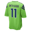 Punc S.Seahawks #11 Jaxon Smith-Njigba Neon Green Game Stitched Jerseys