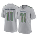 Punc S.Seahawks #11 Jaxon Smith-Njigba Player Gray Atmosphere Fashion Home Game Stitched Jerseys
