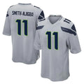 Punc S.Seahawks #11 Jaxon Smith-Njigba Player Gray Home Game Stitched Jerseys