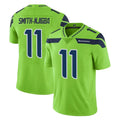 Punc S.Seahawks #11 Jaxon Smith-Njigba Player Green Limited Color Rush Home Game Stitched Jerseys