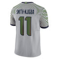 Punc S.Seahawks #11 Jaxon Smith-Njigba Player Grey Rivalries Collection Limited Stitched Jerseys
