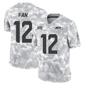 Punc S.Seahawks #12 12th Fan Player Arctic Camo Limited Salute To Service Home Game Stitched Jerseys