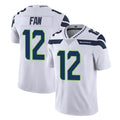 Punc S.Seahawks #12 12th Fan Player White Limited Vapor Untouchable Home Game Stitched Jerseys