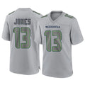 Punc S.Seahawks #13 Ernest Jones IV Player Gray Atmosphere Fashion Home Game Stitched Jerseys