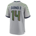 Punc S.Seahawks #14 Sam Darnold 2025 Rivalries Collection Game Wolf Gray Stitched Jerseys