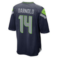 Punc S.Seahawks #14 Sam Darnold Player Navy Home Game Football Jerseys