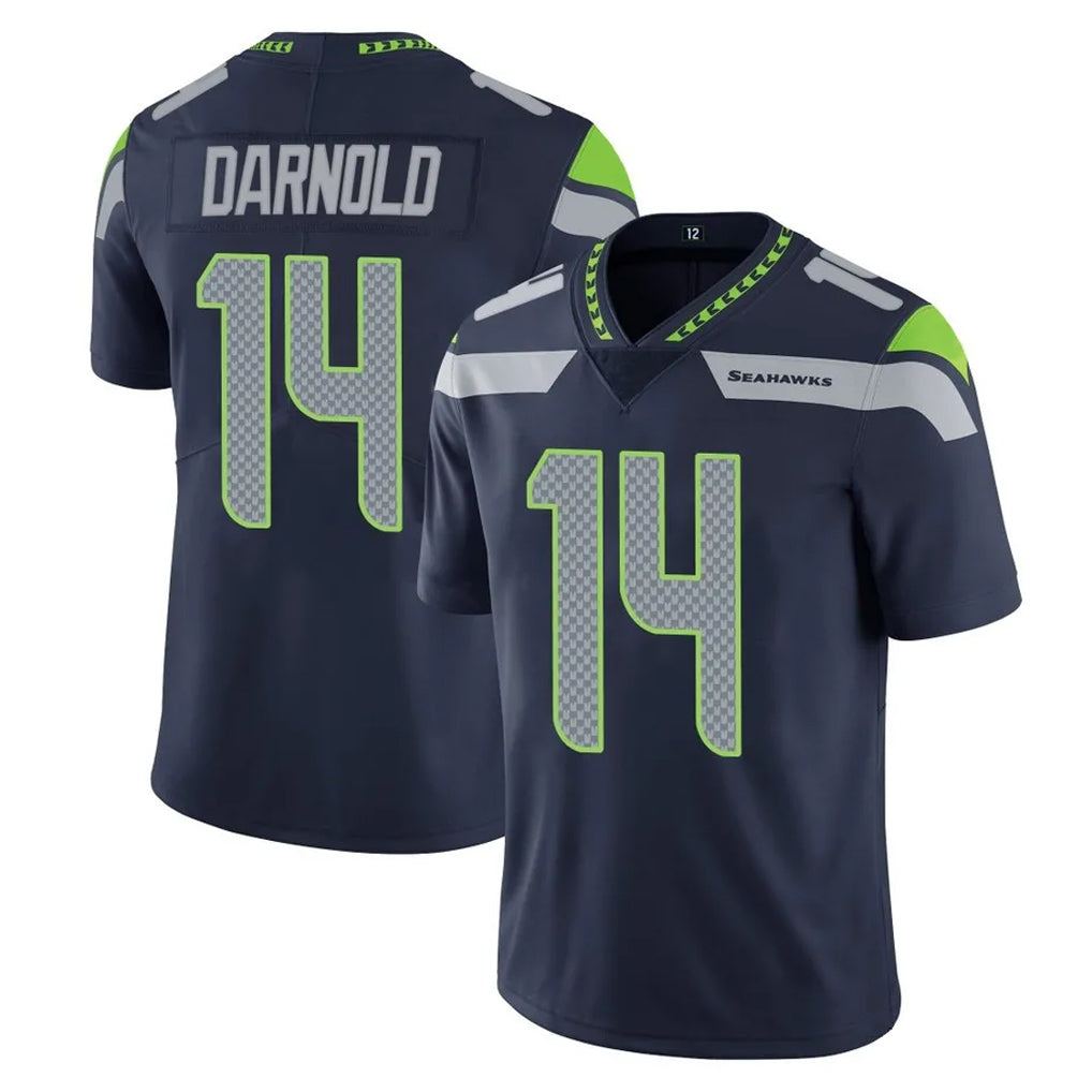 Punc S.Seahawks #14 Sam Darnold Player Navy Limited Vapor Untouchable Home Game Stitched Jerseys