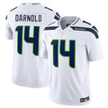 Punc S.Seahawks #14 Sam Darnold Player White Vapor F.U.S.E. Limited Football Jerseys