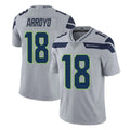 Punc S.Seahawks #18 Elijah Arroyo Player Gray Limited Vapor Untouchable Home Game Stitched Jerseys