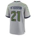 Punc S.Seahawks #21 Devon Witherspoon Player Gray Rivalries Collection Game Stitched Jerseys