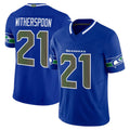 Punc S.Seahawks #21 Devon Witherspoon Player Royal Rivalries Vapor Limited Home Game Stitched Jerseys