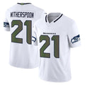Punc S.Seahawks #21 Devon Witherspoon Whitel Rivalries Vapor Limited Home Game Stitched Jerseys